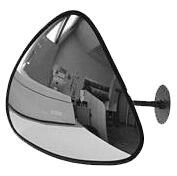 Зеркало для помещений треугольное 330х330х380 мм