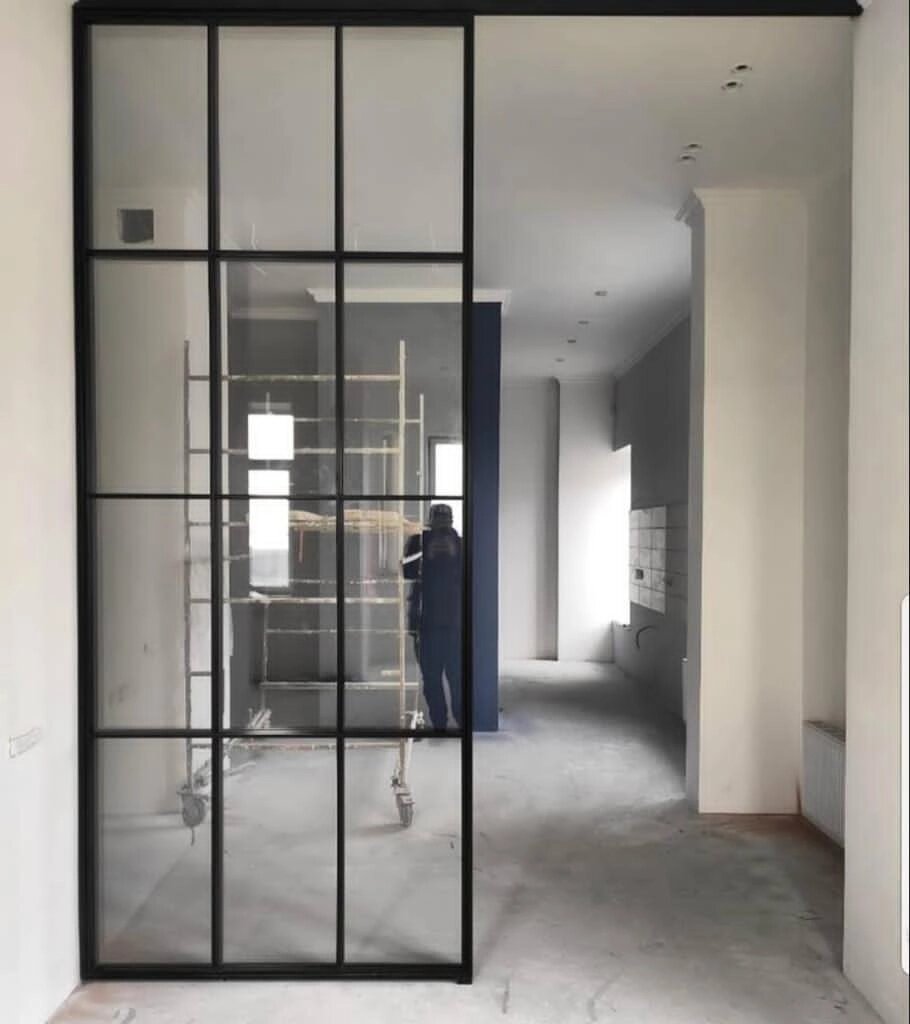 Межкомнатная перегородка в стиле Лофт от компании GlassLife Company - фото 1