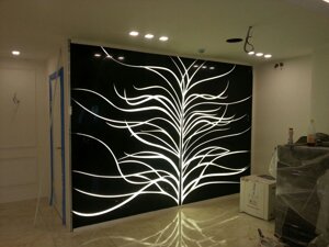 Фотоизображение на каленом стекле в Астане от компании GlassLife Company