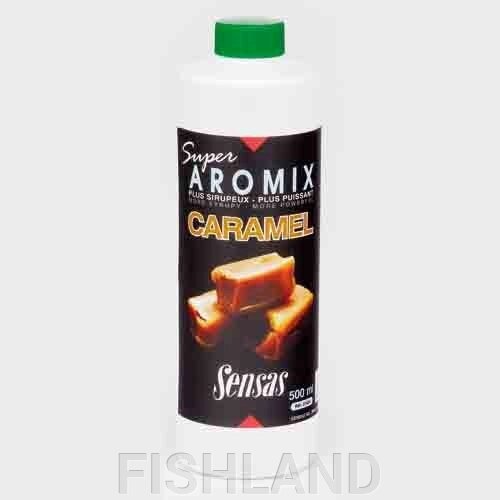 Ароматизатор Sensas AROMIX Caramel 0.5л от компании FISHLAND - фото 1