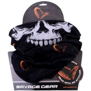 Баф (шарф-бандана) Savage Gear Skull Tec-Tube