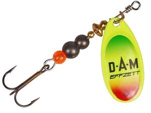 Блесна DAM effzett FLUO spinner TRIO / 12G