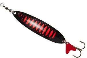 Блесна DAM FZ standard SPOON SLIM 8CM / 24G /sinking BLACK/orange UV