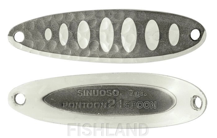 Блесна колебл. Pontoon21 SINUOSO, 12г / NC02-004 от компании FISHLAND - фото 1