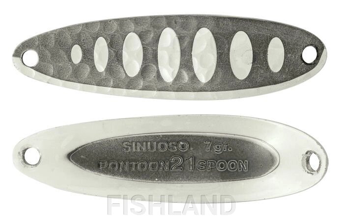 Блесна колебл. Pontoon21 SINUOSO, 17.5г / NC02-004 от компании FISHLAND - фото 1