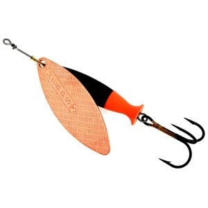 Блесна mepps AGLIA LONG HEAVY cooper/black/orange №3 24г