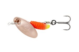 Блесна Savage Gear Grub Spinner#1 3.8g, Copper Red Yellow