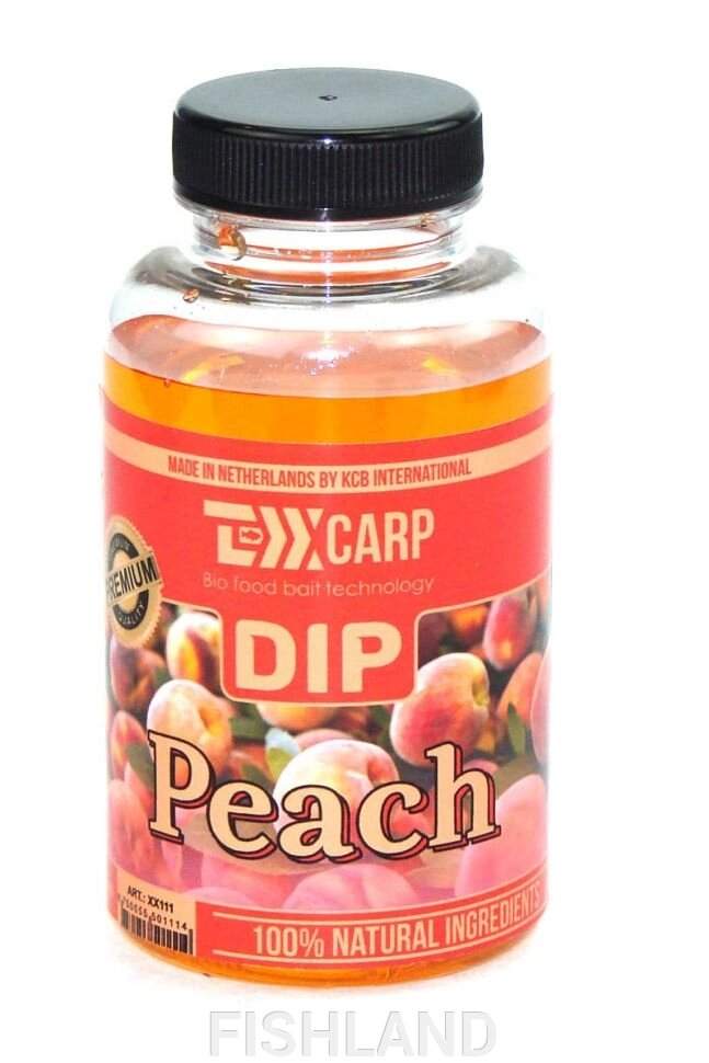 Дип TEXX Carp 200ml# Peach от компании FISHLAND - фото 1