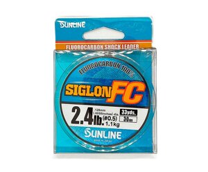 Флюорокарбон Sunline Siglon FC 2020 30m (C)0.5/0.128mm, 1.1кг Clear