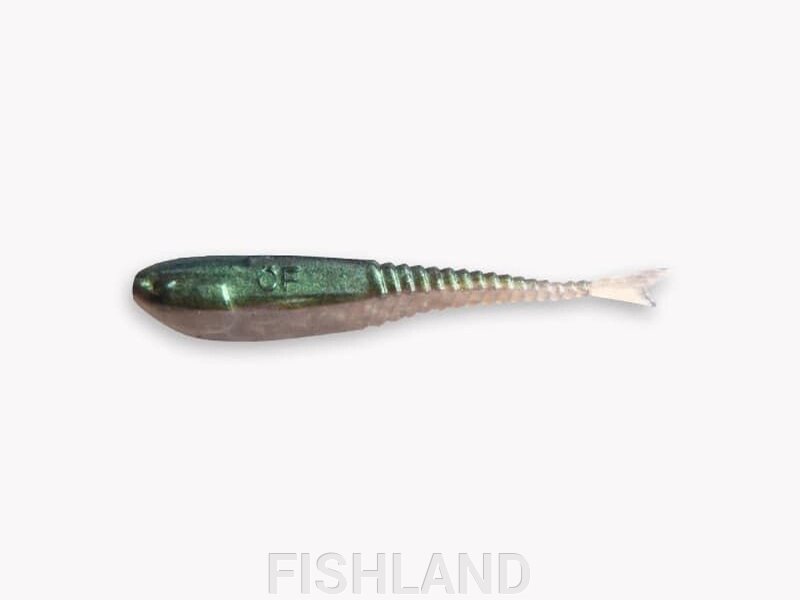 GLIDER 2,2" 35-55-14d-6 Силиконовые приманки Crazy Fish от компании FISHLAND - фото 1