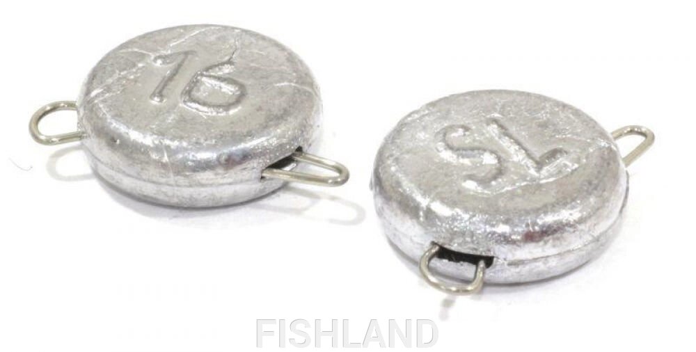 Груз Чебурашка свободное ухо (таблетка) 4гр от компании FISHLAND - фото 1
