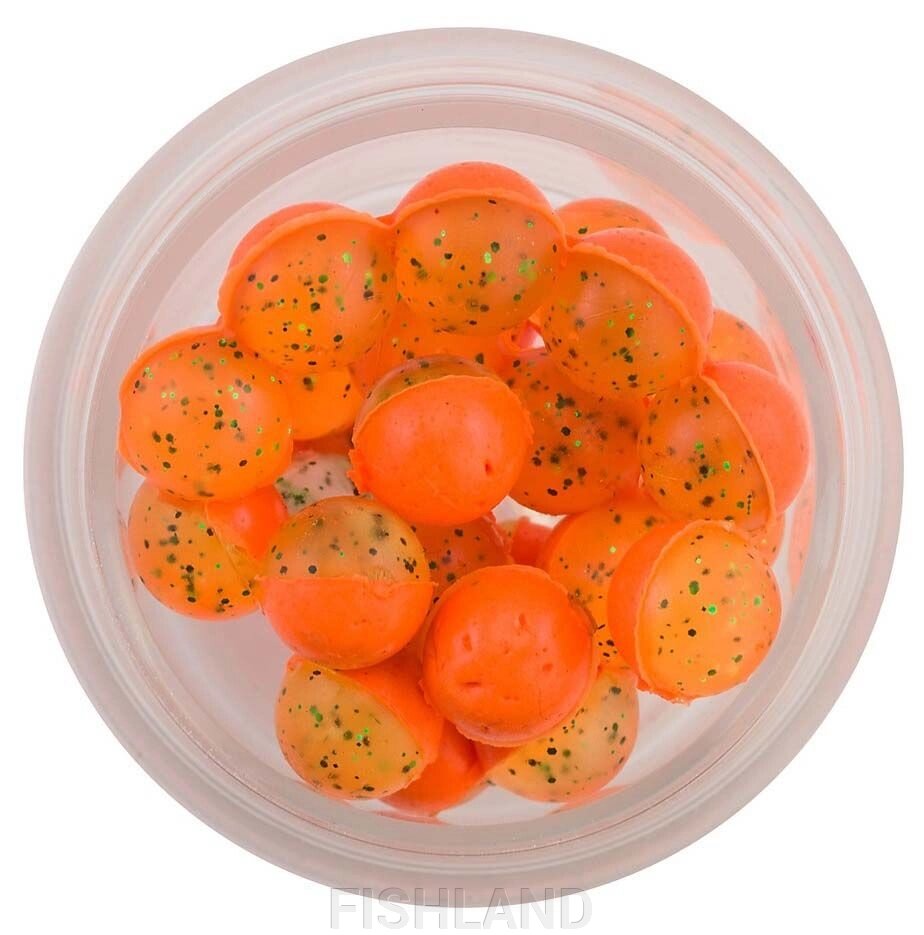 Икра Berkley PowerBait Eggs Floating # Clear Green-Fl. Orange от компании FISHLAND - фото 1