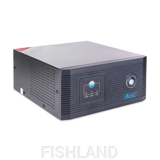 Инвертор SVC  DIL-1000 800W 12V->220V (чистая синусоида на выходе) . (функция заряда батареи) 20A от компании FISHLAND - фото 1