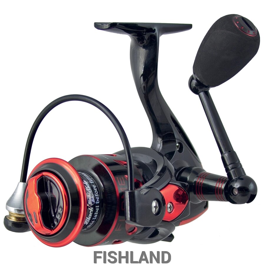 Катушка безынерционная Black Side Flame 2500FD (4+1 подш.) от компании FISHLAND - фото 1