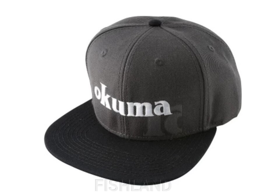 Кепка OKUMA MOTIF FLAT PEAK от компании FISHLAND - фото 1