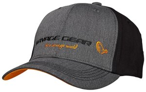 Кепка Savage Gear Strike Cap Onesize Grey Melange/Black