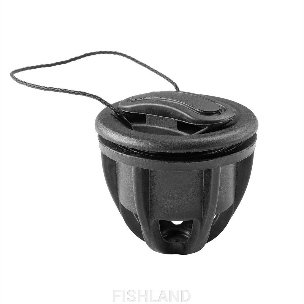 Клапан для лодки ПВХ черный (для лодок Бриз до выпуска 02. 2020г) Тонар от компании FISHLAND - фото 1
