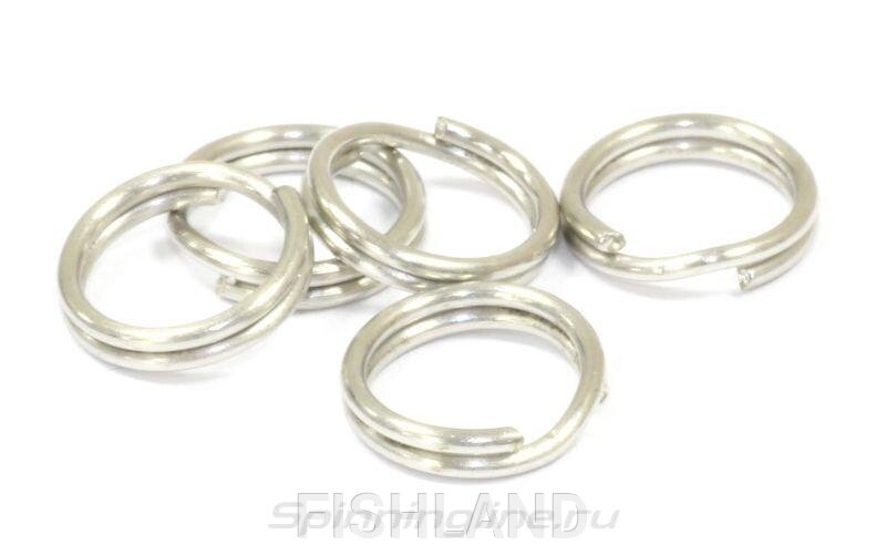 Кольца заводные Lucky John Pro Series SPLIT RINGS 07.6мм/07кг (7шт) от компании FISHLAND - фото 1