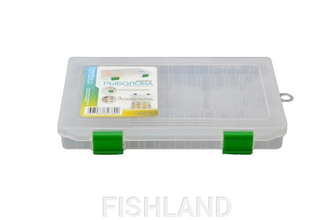 Коробка AQUATIC FB-220 (рыболовная 220х160х30 мм) от компании FISHLAND - фото 1