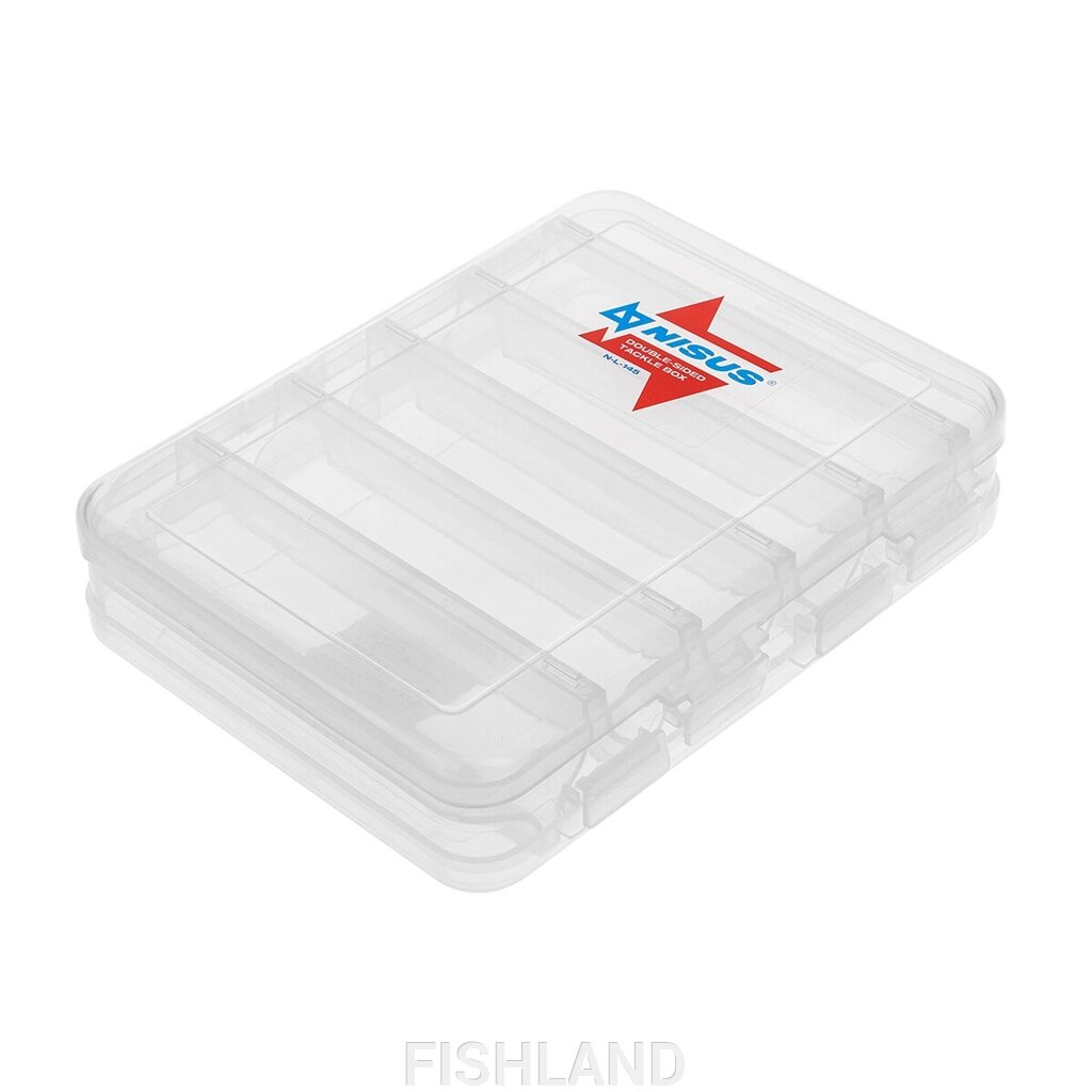 Коробка для приманок двухсторонняя 17х20.4х4.4см (N-L-145) NISUS от компании FISHLAND - фото 1