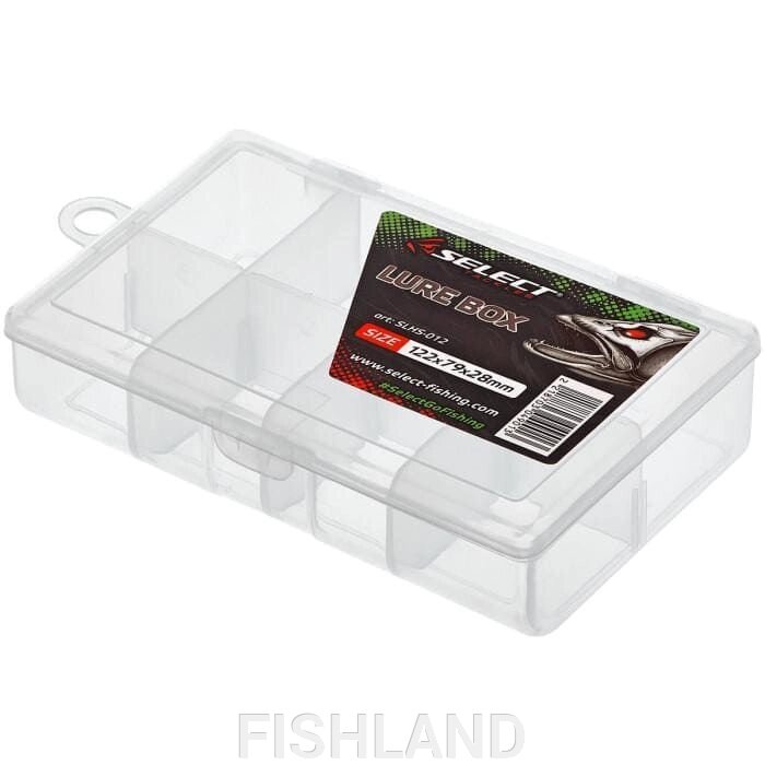 Коробка Select Lure Box SLHS-012 12.2х7.9х2.8cm от компании FISHLAND - фото 1