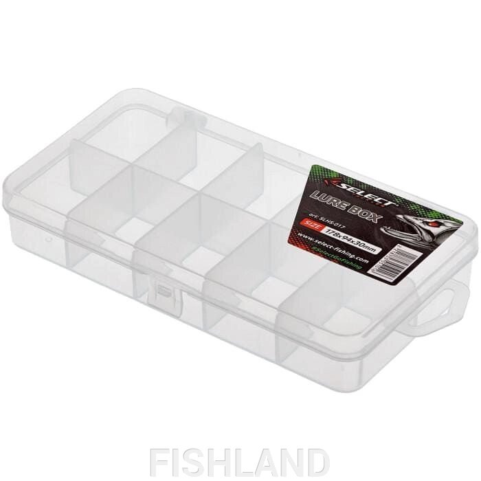Коробка Select Lure Box SLHS-017 17.8х9.4х3cm от компании FISHLAND - фото 1