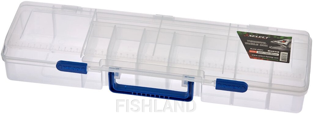 Коробка Select Terminal Tackle Box SLHX-0301 50х15х8cm от компании FISHLAND - фото 1