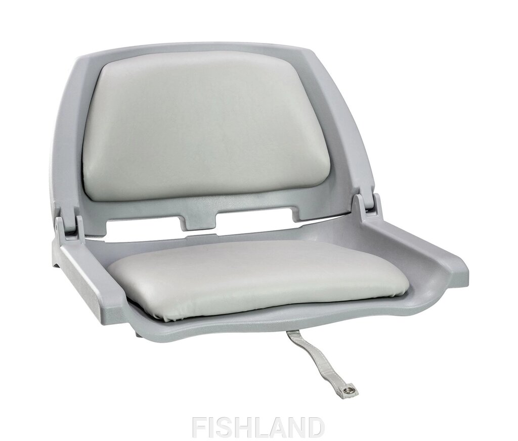 Кресло мягкое складноеTRAVELER, цвет серый/серый от компании FISHLAND - фото 1