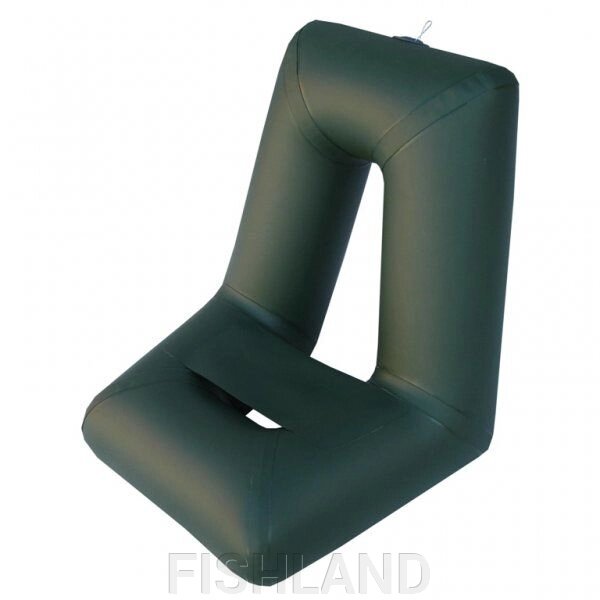 Кресло надувное КН-1 для надувных лодок (зеленый) от компании FISHLAND - фото 1