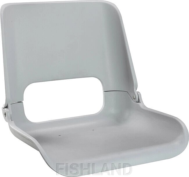 Кресло пластиковое серое / AL10100 от компании FISHLAND - фото 1