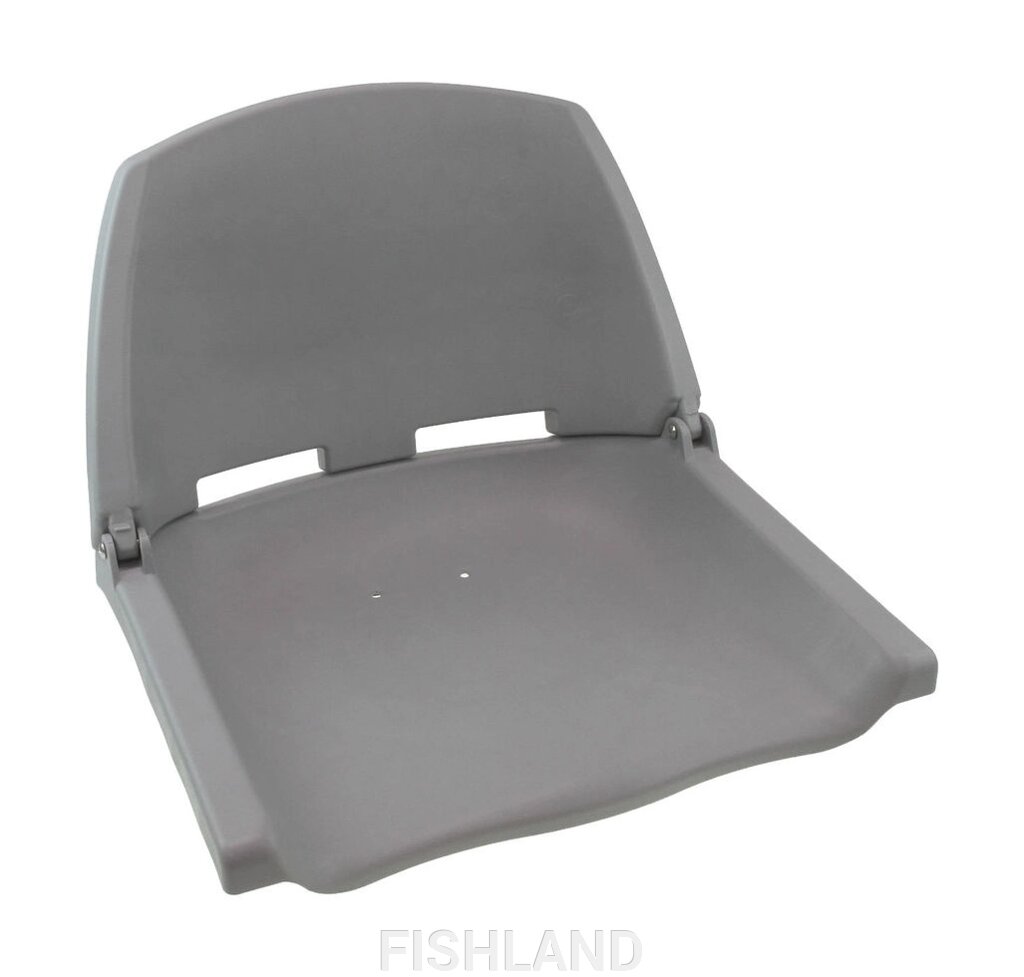 Кресло пластиковое серое от компании FISHLAND - фото 1