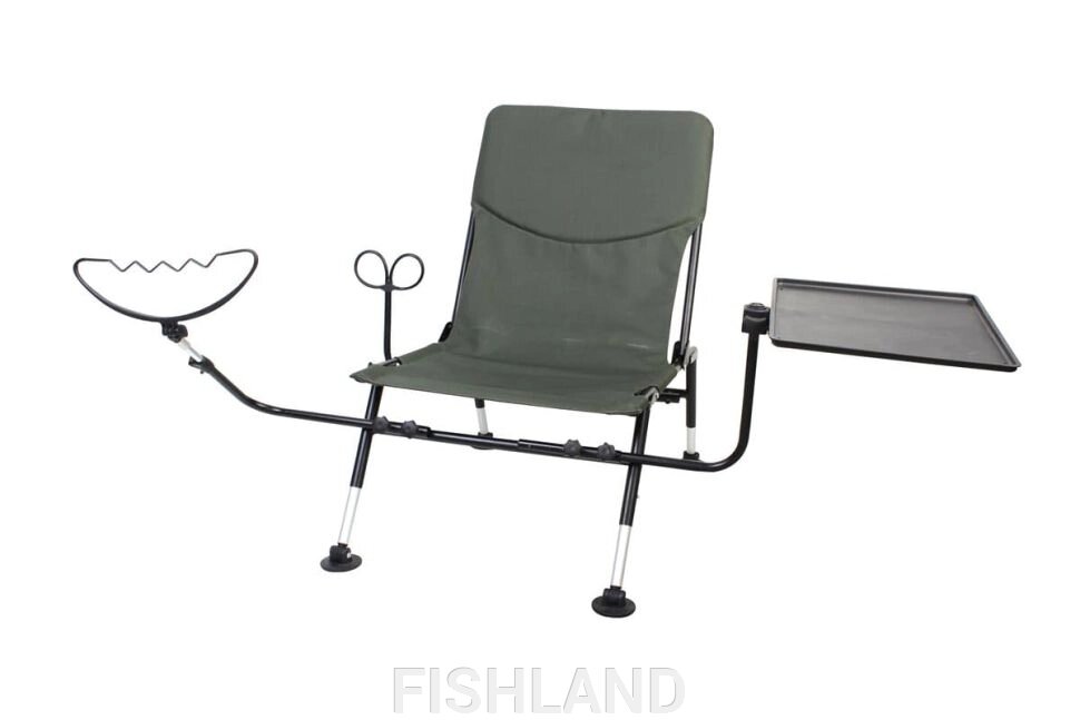 Кресло с подставкой Ron Thompson Ontario Coarse Peg Kit (Chair,2-rod Holder, Side Plate, C от компании FISHLAND - фото 1