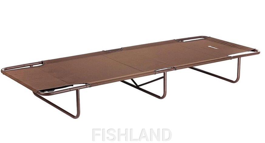 Кровать походная коричневая (N-BD630-98828-B) 140кг NISUS (пр-во ГК Тонар) от компании FISHLAND - фото 1