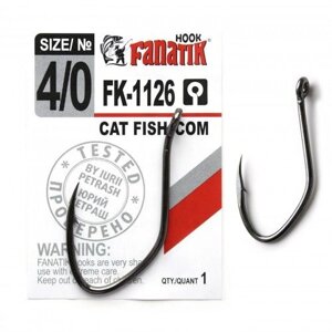 Крючки fanatik FK-1126 CAT FISH/COM №4/0 (1 шт)