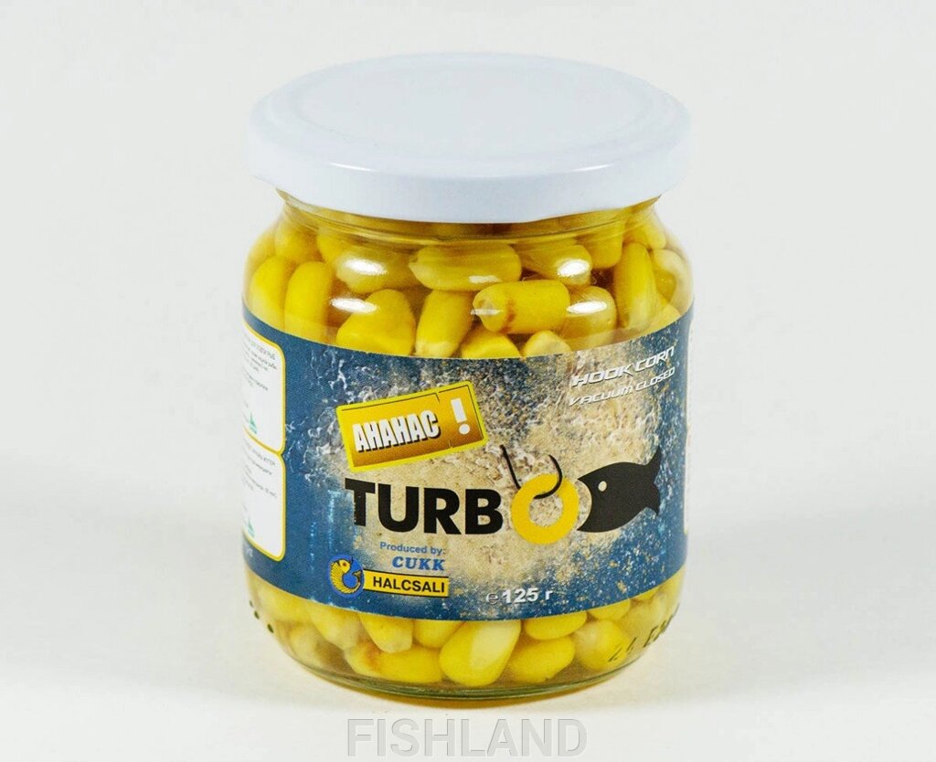 Кукуруза рыболовная TURBO - с ароматом ананаса от компании FISHLAND - фото 1