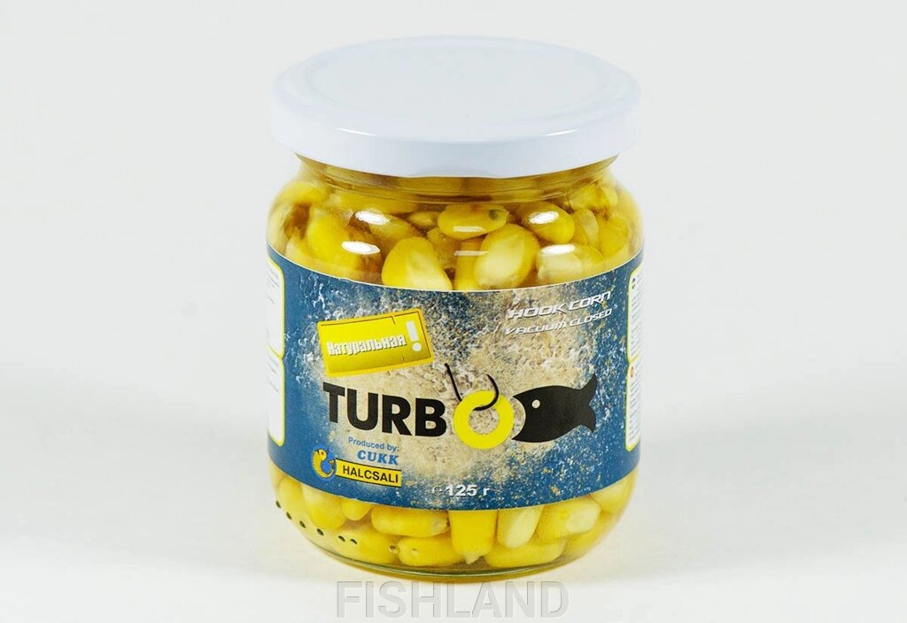Кукуруза рыболовная TURBO - с ароматом аниса от компании FISHLAND - фото 1