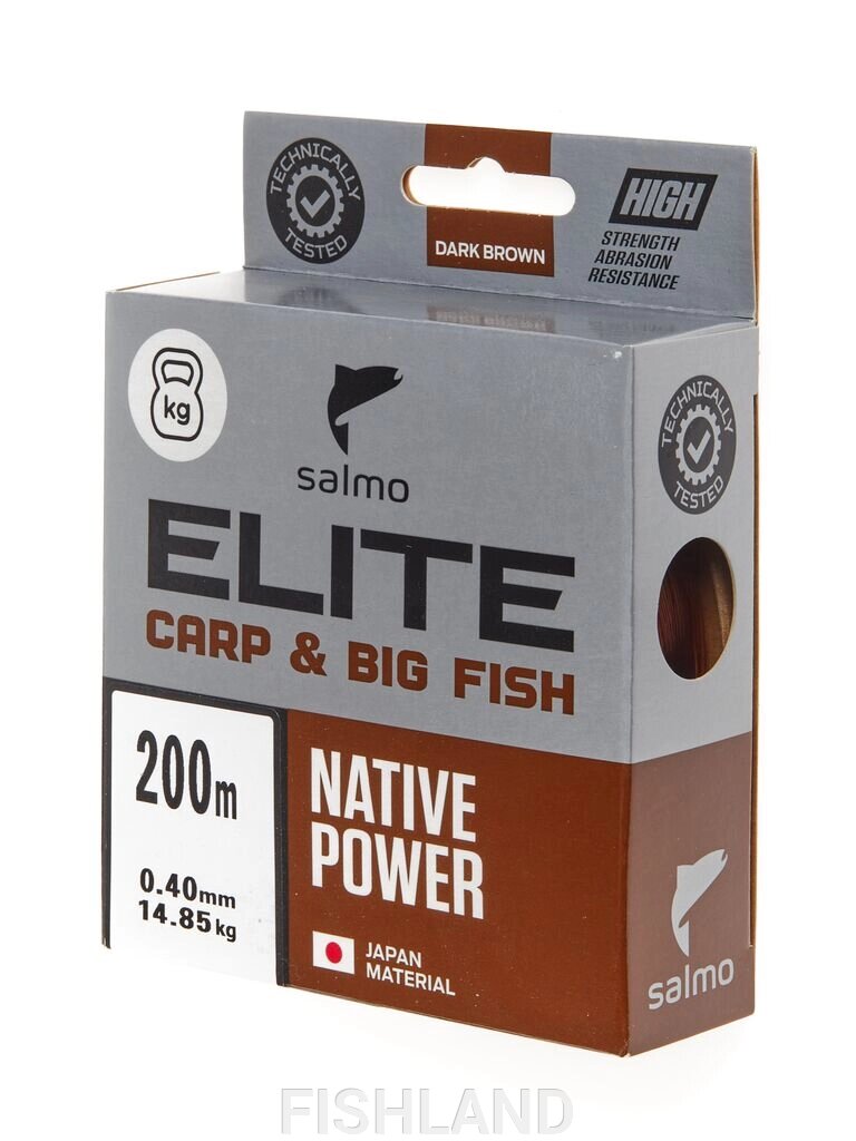 Леска моно. Salmo Elite CARP & BIG FISH 200/040 от компании FISHLAND - фото 1