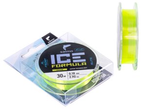 Леска моно. зим. Salmo Elite ICE FORMULA Fluo Yellow 030/018