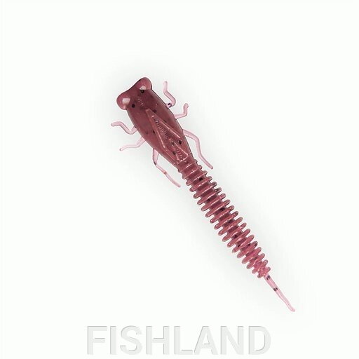 Личинка медведки Fanatik X-Larva 2 (6 шт) цвет 021 съедобный силикон от компании FISHLAND - фото 1