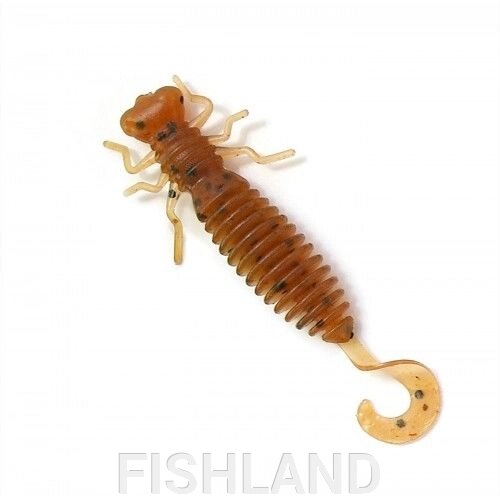 Личинка стрекозы Fanatik Larva LUX 1,6 (10шт) цвет 002 съедобный силикон от компании FISHLAND - фото 1