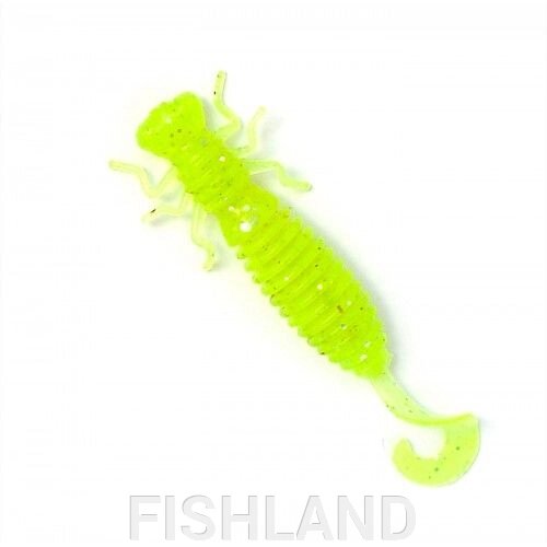 Личинка стрекозы Fanatik Larva LUX 1,6 (10шт) цвет 024 съедобный силикон от компании FISHLAND - фото 1
