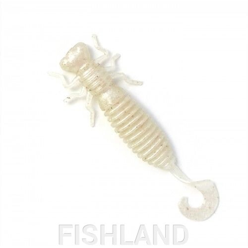 Личинка стрекозы Fanatik Larva LUX 1,6 (10шт) цвет 025 съедобный силикон от компании FISHLAND - фото 1