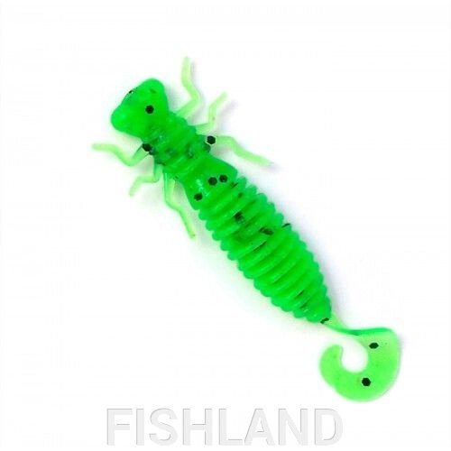 Личинка стрекозы Fanatik Larva LUX 1,6 (10шт) цвет 026 съедобный силикон от компании FISHLAND - фото 1