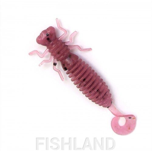 Личинка стрекозы Fanatik Larva LUX 3,5 (4шт) цвет 021 съедобный силикон от компании FISHLAND - фото 1