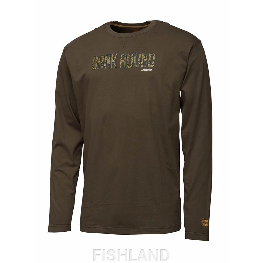 Лонгслив Prologic Bank Bound Camo T-shirt Long Sleeve# L от компании FISHLAND - фото 1