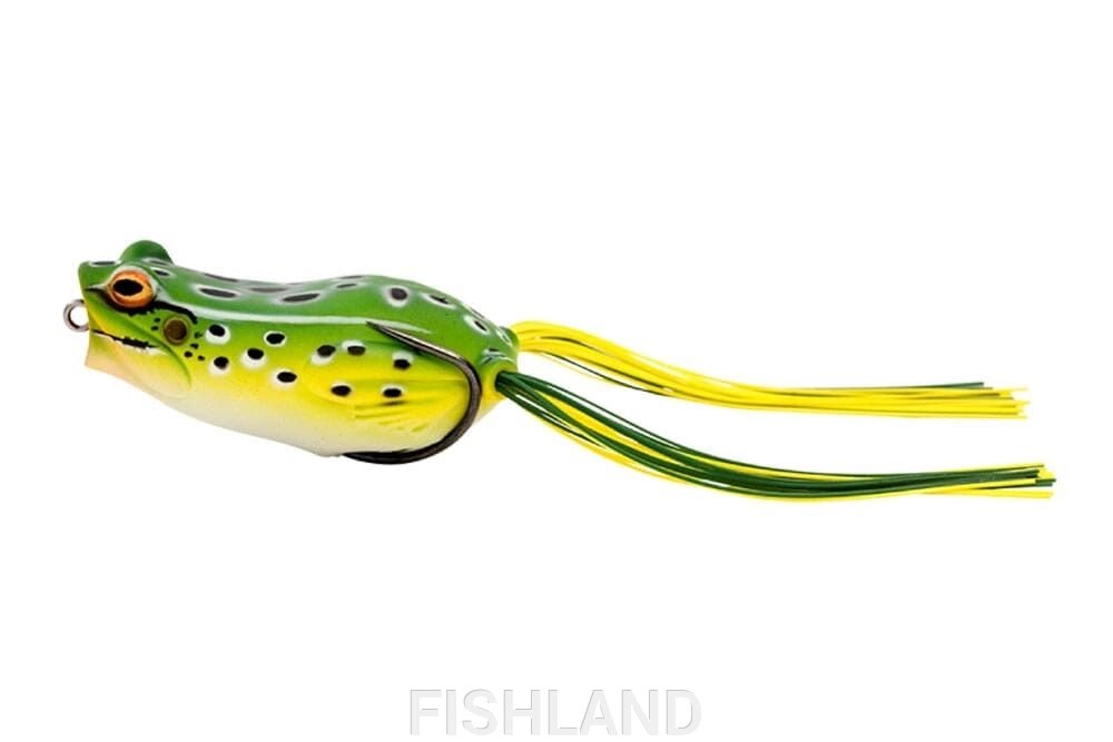 Лягушка Savage Gear Hop Poper Frog 5.5см# 15g Floating Green Leopard от компании FISHLAND - фото 1