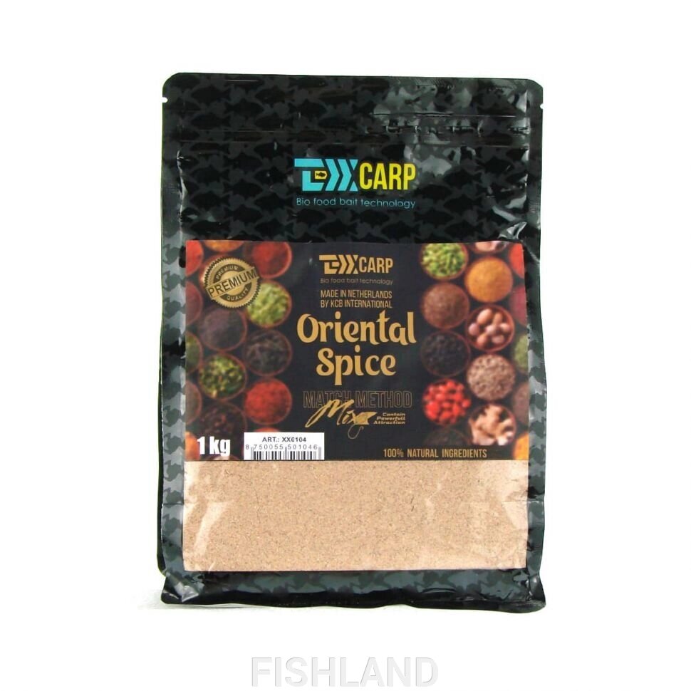 Методная прикормка TEXX Carp Method Mix 1kg# Oriental Spice от компании FISHLAND - фото 1