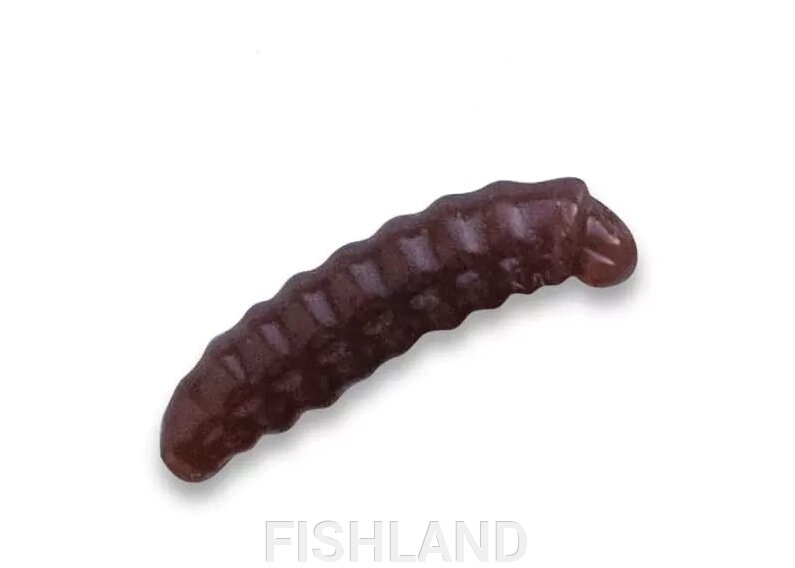 MF H-Worm inline 1.1" 20 шт (2*10) 63-28-100-7-EF плавающие Силиконовые приманки Crazy Fish от компании FISHLAND - фото 1