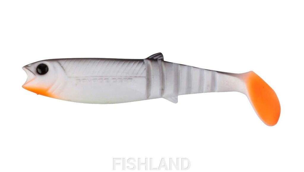 Мягкая приманка, неоснащенная Savage Gear LB Cannibal 8cm 5g 33-White and Black от компании FISHLAND - фото 1