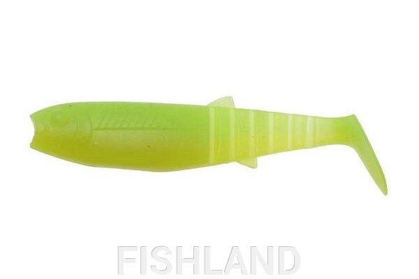 Мягкая приманка, неоснащенная Savage Gear LB Cannibal 8cm 5g Chartreuse от компании FISHLAND - фото 1
